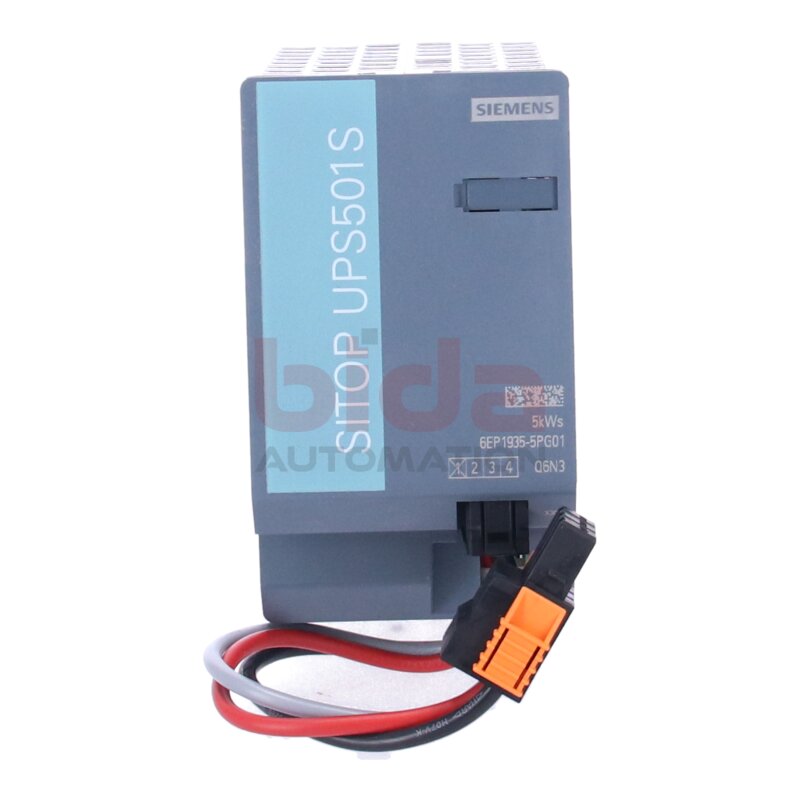 Siemens 6EP1935-5PG01 SITOP UPS501S Erweiterungsmodul 5 kWs fuer UPS500S Extension module