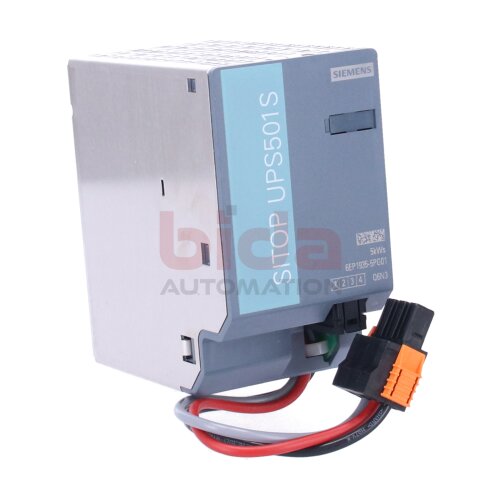 Siemens 6EP1935-5PG01 SITOP UPS501S Erweiterungsmodul 5 kWs fuer UPS500S Extension module