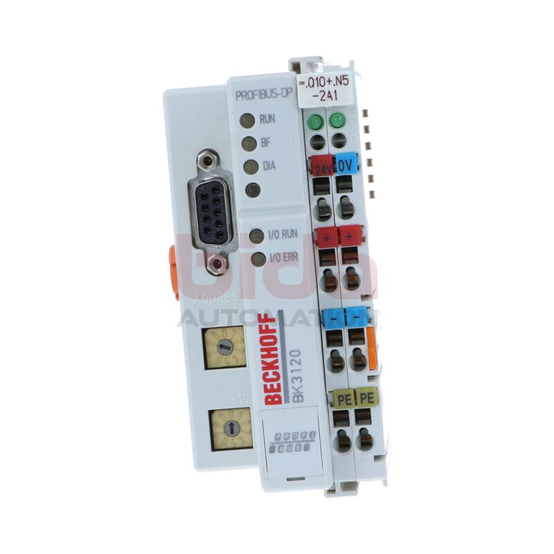 BECKHOFF BK3120 PROFIBUS-Economy-plus-Buskoppler
