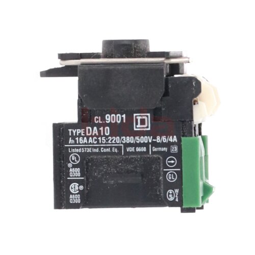 Squarde D CLASS 9001 TYPE DA10 Kontaktsperre Contact Block 16A 500V 4A