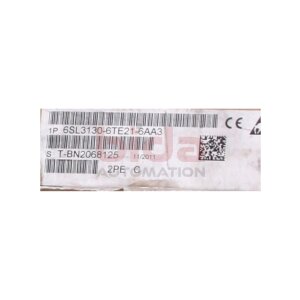 Siemens 6SL3130-6TE21-6AA3 / 6SL3 130-6TE21-6AA3 SINAMICS...
