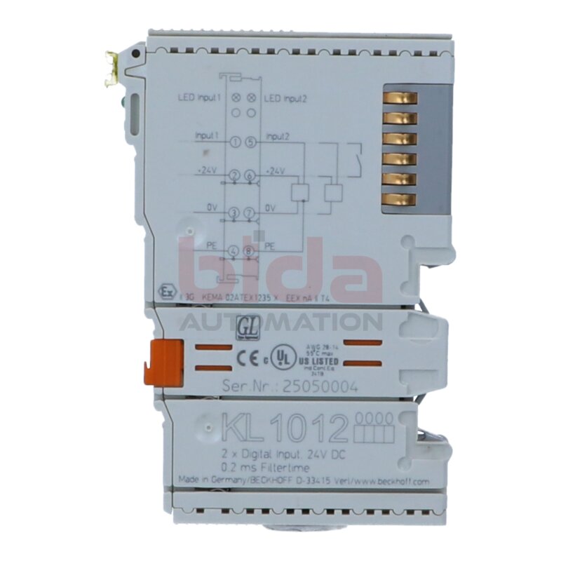 Beckhoff KL1012 Digitale Eingangsklemme Digital input terminal