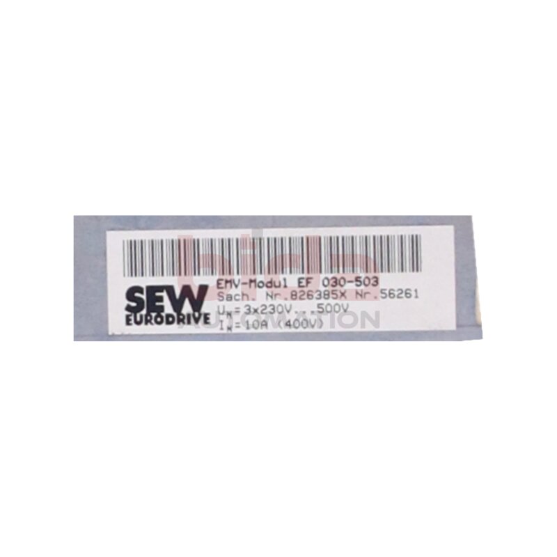 SEW Eurodrive EMV-Modul EF 030-503 (0826385X) 3x230V...500V / 10A