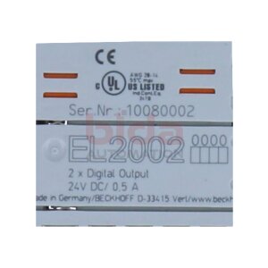 Beckhoff EL2002 Digitale Ausgangsklemme EtherCAT Digital...