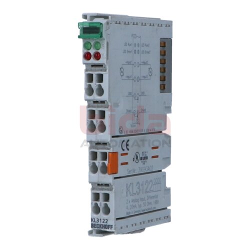 BECKHOFF KL3122 Busklemme, 2-Kanal-Analog-Eingang BusTerminal, 2-channel analog input