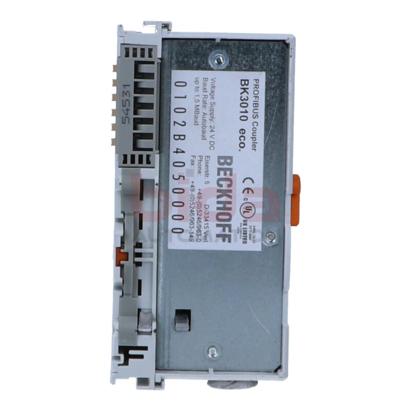 BECKHOFF BK3010 Busklemme PROFIBUS Koppler Bus terminal PROFIBUS coupler