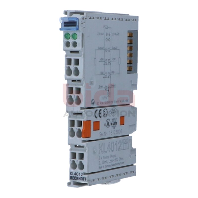 BECKHOFF KL4012 Busklemme, 2-Kanal-Analog-Ausgang Bus Terminal, 2-channel analog output