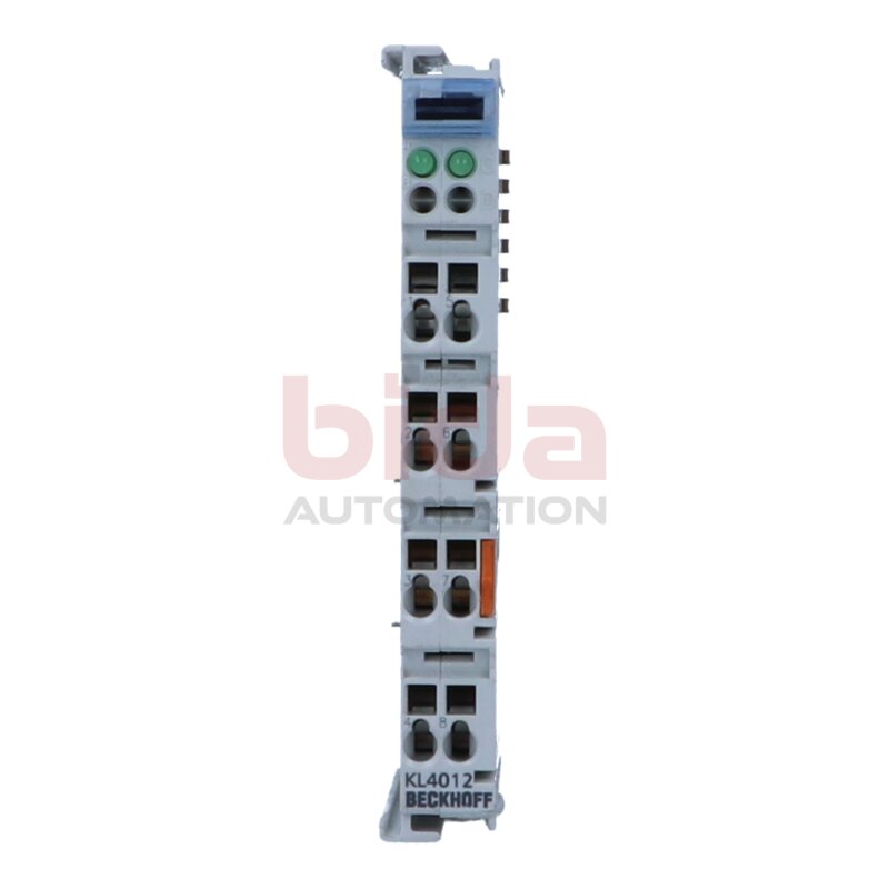 BECKHOFF KL4012 Busklemme, 2-Kanal-Analog-Ausgang Bus Terminal, 2-channel analog output