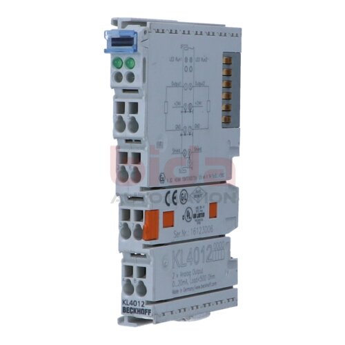 BECKHOFF KL4012 Busklemme, 2-Kanal-Analog-Ausgang Bus Terminal, 2-channel analog output