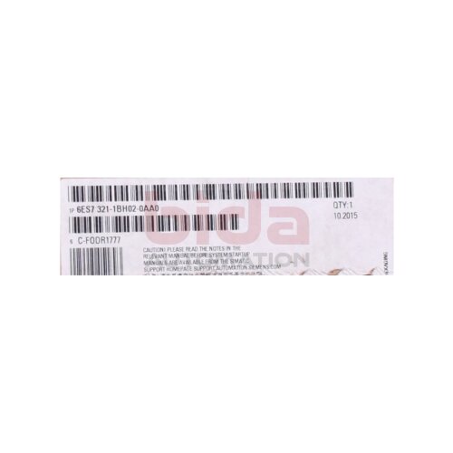 Siemens 6ES7321-1BH02-0AA0 SIMATIC S7-300 Digitaleingabe SM 321 Digital input