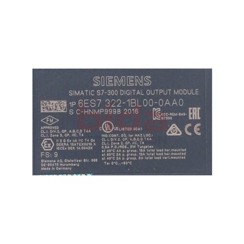 Siemens 6ES7322-1BL00-0AA0