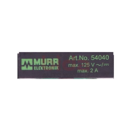 Murr Elektronik 54040 &Uuml;bergabebaustein Transfer Module 125V 2A