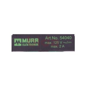 Murr Elektronik 54040 Übergabebaustein Transfer...
