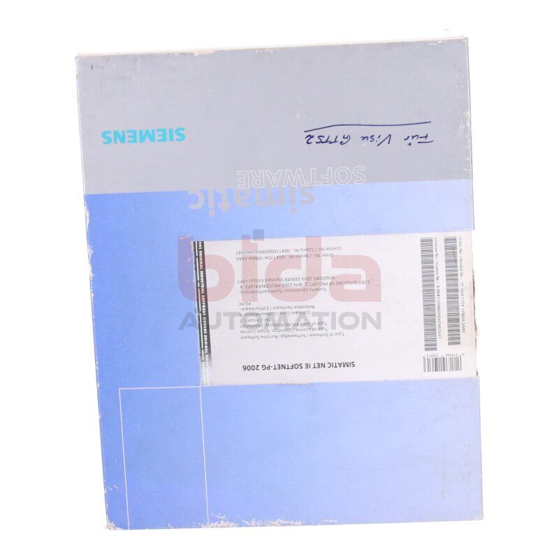 Siemens 6GK1704-1PW64-3AA0 Industrial Ethernet SOFTNET-PG/2006 Software