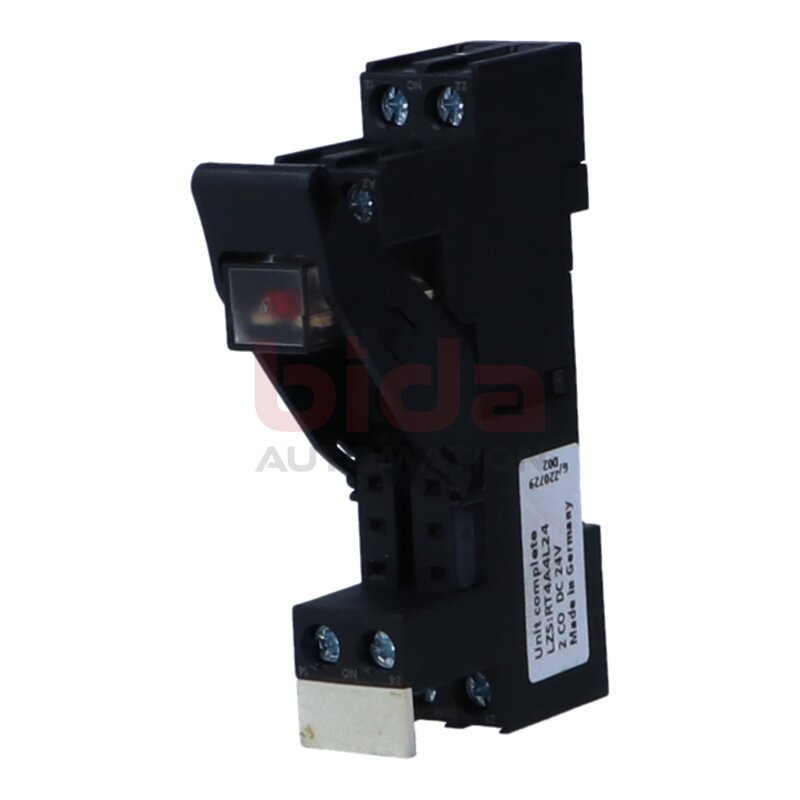 Siemens LZS:RT78725 Stecksockel f&uuml;r RT-Relais / Plug-in base for RT relay 24V DC