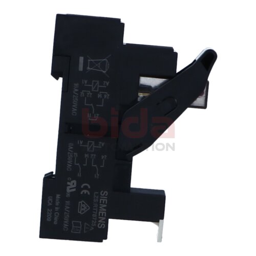 Siemens LZS:RT78725 Stecksockel f&uuml;r RT-Relais / Plug-in base for RT relay 24V DC