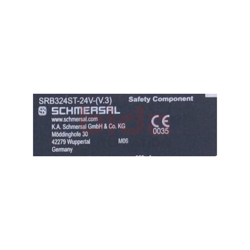 SCHMERSAL SRB324ST 24V (V3) Sicherheitsrelais / Safety Relay
