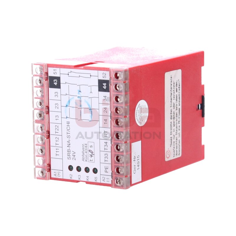 Elan SRB-NA-ST/CHI-24V Sicherheitsrelais Safety relay
