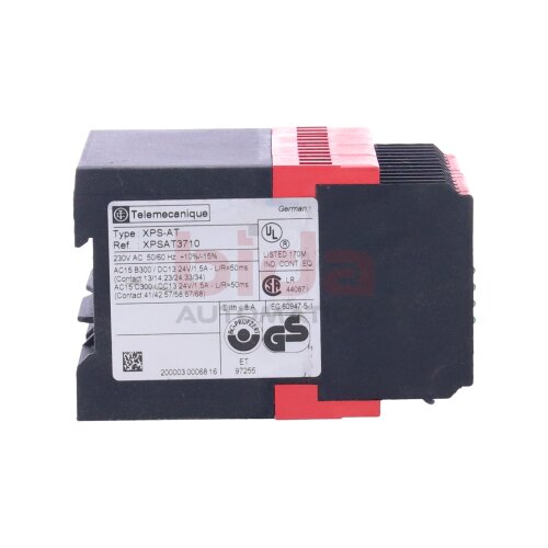 Telemecanique XPSAT3710 (XPS-AT) Sicherheitsrelais Not-Halt Safety Relay