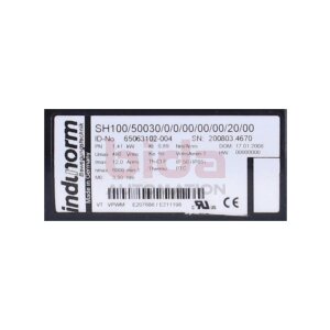 indunorm SH100/50030/0/0/00/00/00/20/00 Servomotor