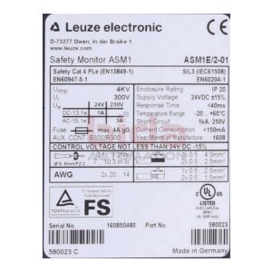 Leuze electronic ASM1E/2-01(580023) Sicherheitsmonitor...