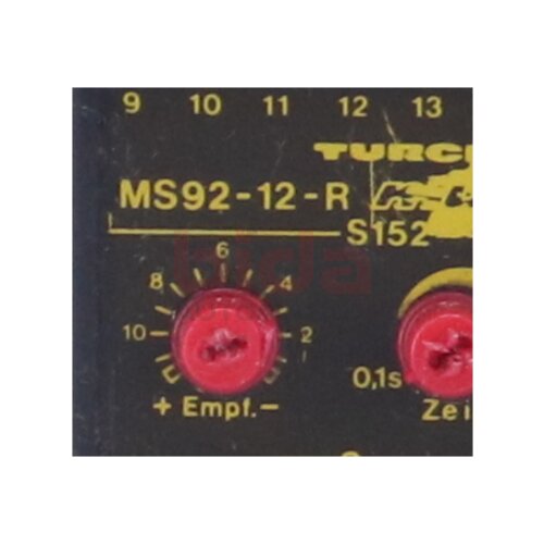 TURCK ELEKTRONIK-FEINBAU MS92-12-R Trennschaltverst&auml;rker / Isolating switching amplifier 250V 2A