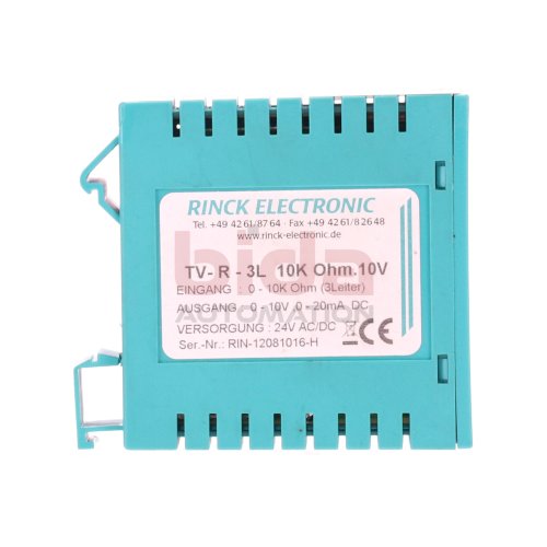 Rinck Electronic TV-R-3L Anschlussklemme Terminal Block  24V