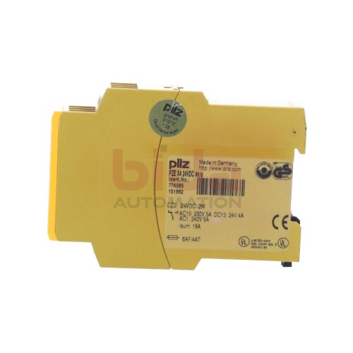 Pilz PZEX4 / PZE X4 (774585) Sicherheitsrelais Safety relay