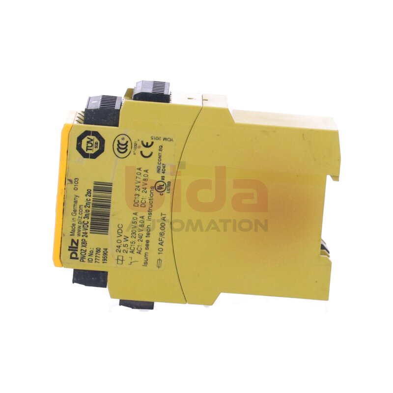 Pilz PNOZ X8P 24VDC 3n/o 2n/c 2so (777760) Sicherheitsrelais Safety relay