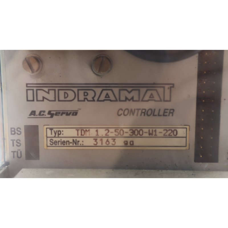 Indramat TDM 1.2-50-300-W1-220 AC Servo Controller TDM 1.2-50-300-W1