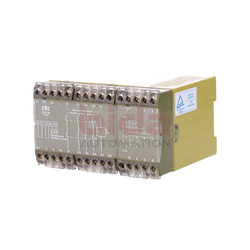 Pilz PZE5V / PZE 5V (474965) Sicherheitsrelais Safety relay