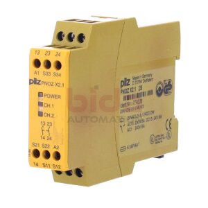 pilz PNOZ X2,1 2S (774306) Sicherheitsrelais / safety...