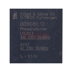 E.Dold & Söhne KG  BD9080.12 Phasenwächter...