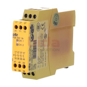Pilz PZE X4V 3/24VDC 4n/o fix (774883) Sicherheitsrelais...