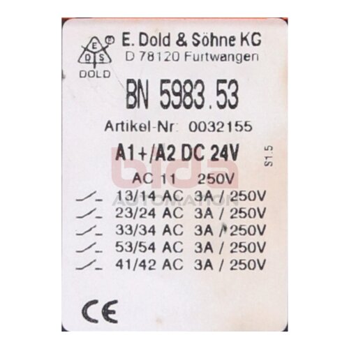 E.Dold &amp; S&ouml;hne KG BN 5983.53 (0032155) Not-Aus-Modul Emergency stop module