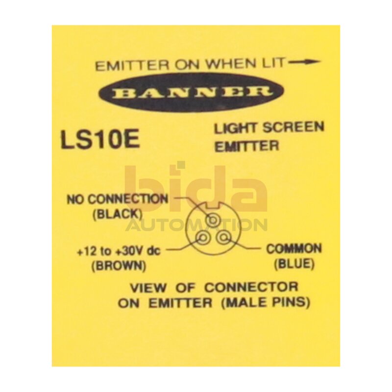 BANNER LS10E Multistrahl-Lichtvorhangs / Through-Beam