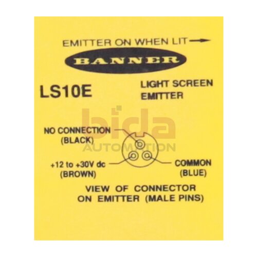 BANNER LS10E Multistrahl-Lichtvorhangs / Through-Beam