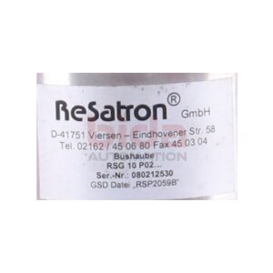 Resatron RSG 10 P02 Drehgeber Encoder