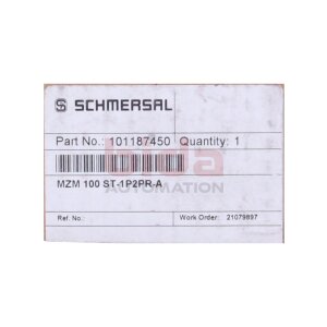 SCHMERSAL MZM 100 ST-1P2PR-A Sicherheitszuhaltung /...