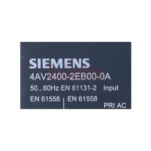 Siemens 4AV2400-2EB00-0A / 4AV2 400-2EB00-0A...