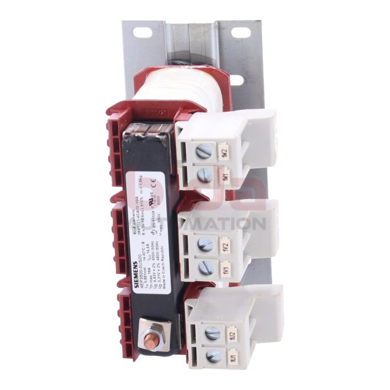 Siemens 4EP3500-0US00 / 4EP3500-0US00 Netzdrossel f. FU / Mains choke f. FU / V DC 480 / Hz 50/60