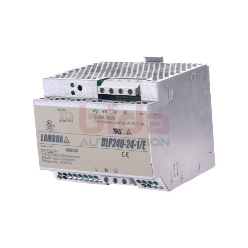 LAMBDA DLP240-24-1/E Industrie-Hutschienennetzteil DIN Rail Power Supply