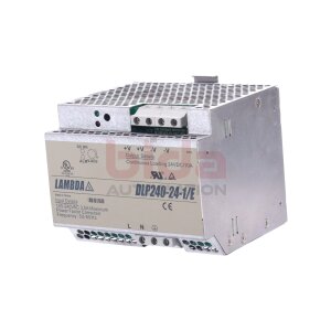 LAMBDA DLP240-24-1/E Industrie-Hutschienennetzteil DIN...