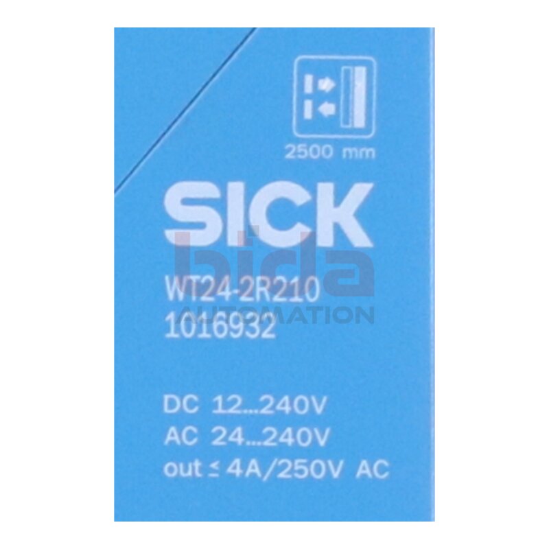 Sick WT24-2R210(1016932) Reflexions-Lichttaster Diffuse reflection sensor