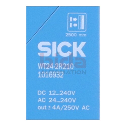 Sick WT24-2R210(1016932) Reflexions-Lichttaster Diffuse reflection sensor