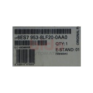 Siemens 6ES7 953-8LF20-0AA0 / 6ES7953-8LF20-0AA0 SIMATIC...