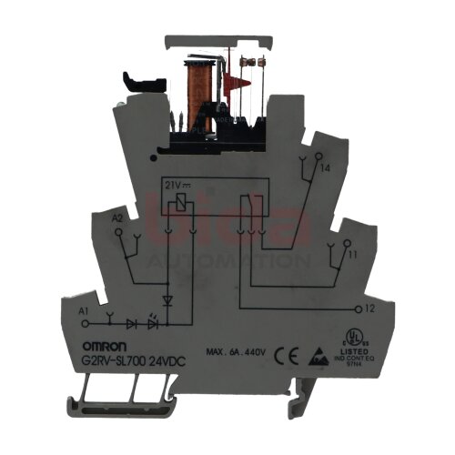 OMRON G2RV-SL700 24VDC Relais / Relay 440V / 6A