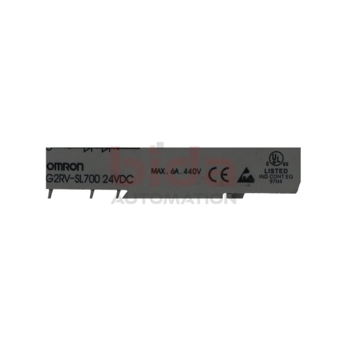 OMRON G2RV-SL700 24VDC Relais / Relay 440V / 6A