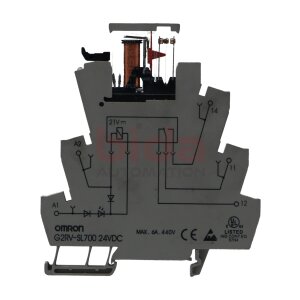 OMRON G2RV-SL700 24VDC Relais / Relay 440V / 6A