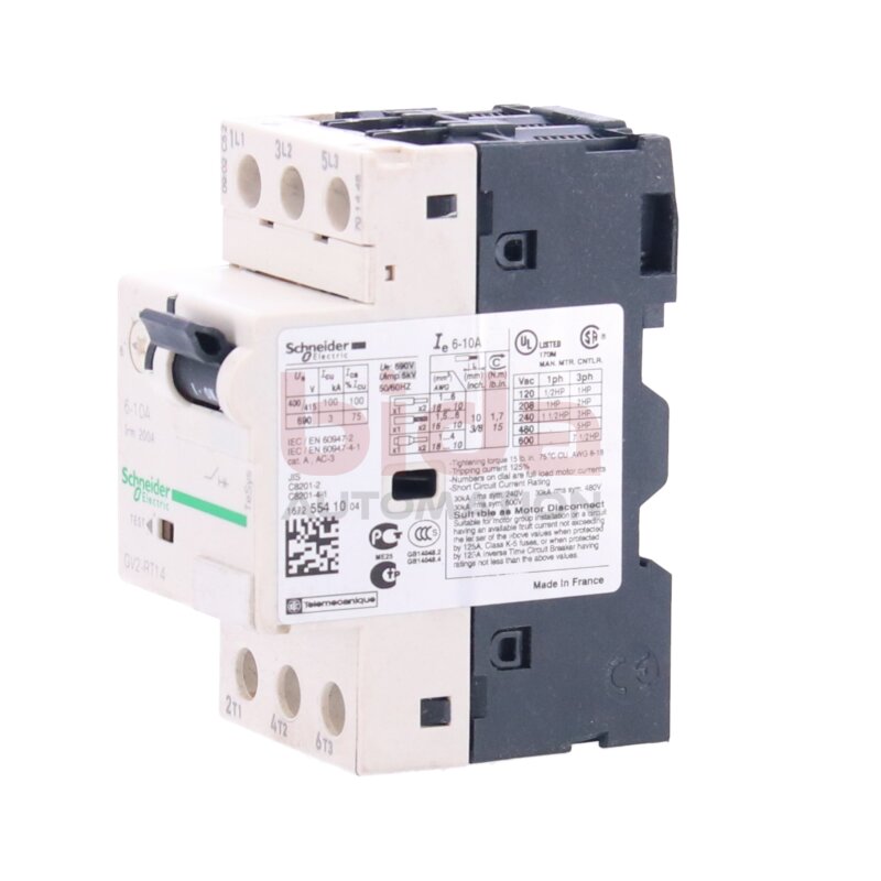 Schneider GV2RT14(052067) Transformatorschutzschalter 3p Transformer circuit breaker